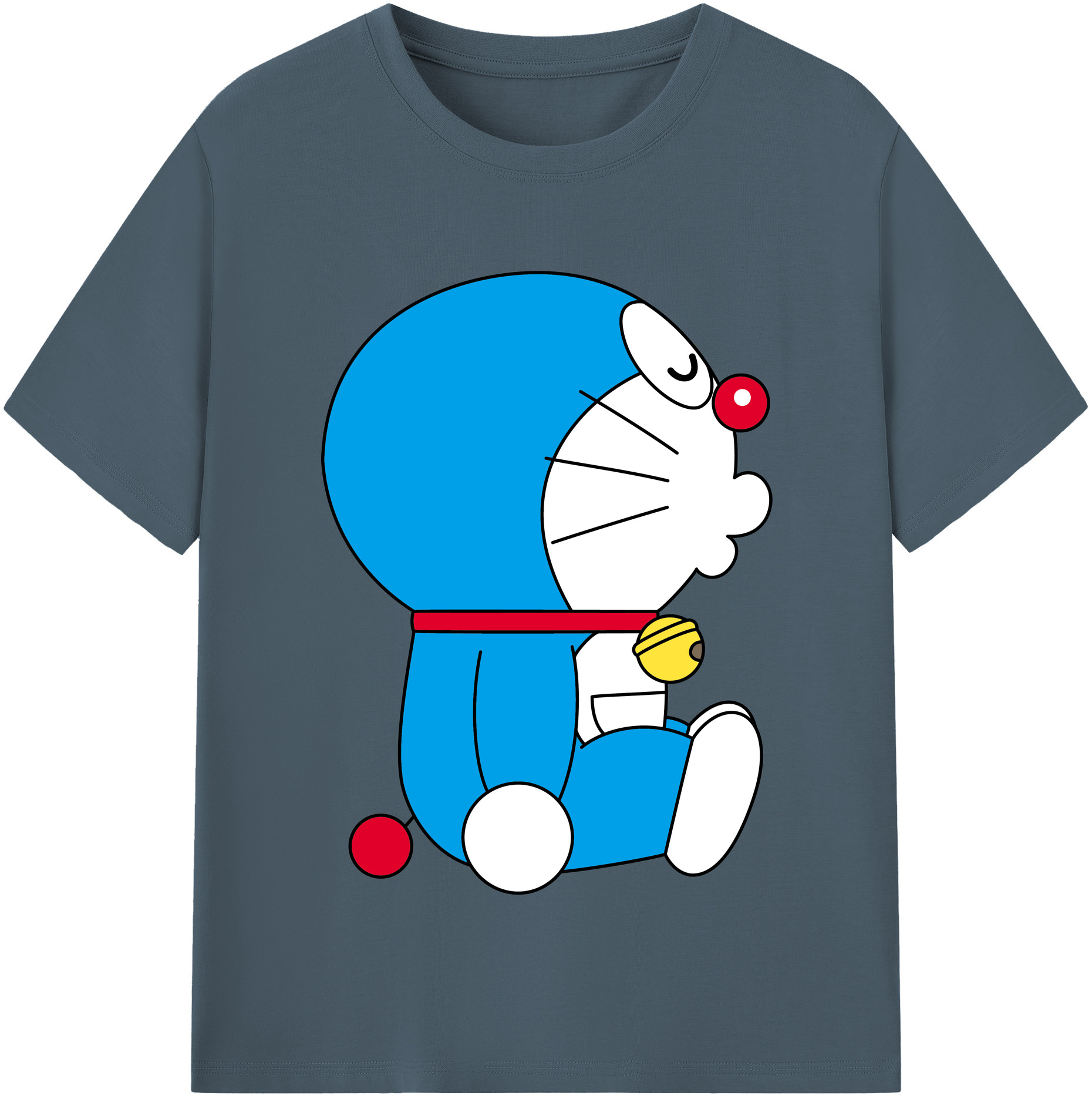 （画像用） ドラえもん Doraemon 綿100％半袖Tシャツ（フロントプリント）